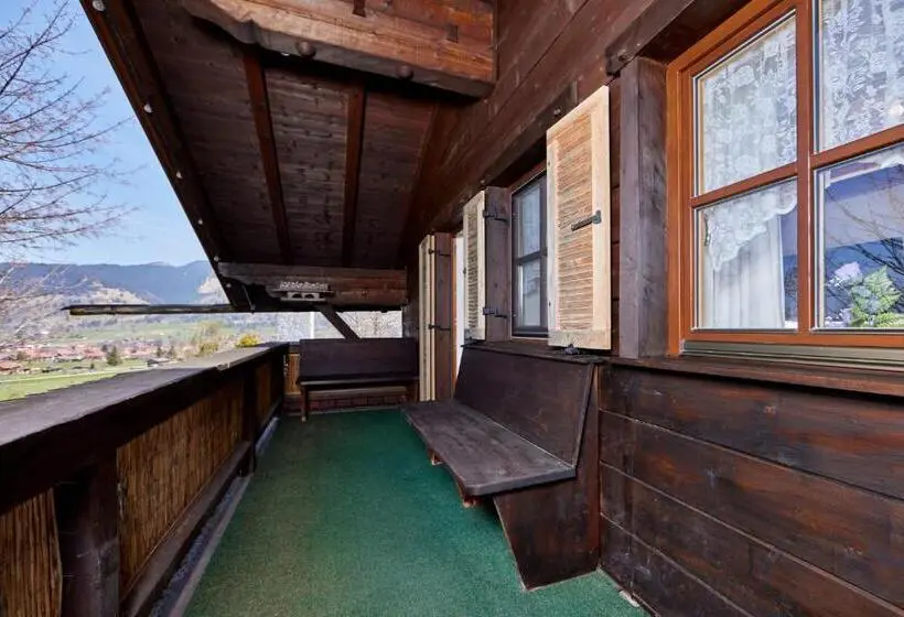 バルコニー付きスタンダードトリプルルーム, Appartements Gasthof Schleifmühle Unterammergau