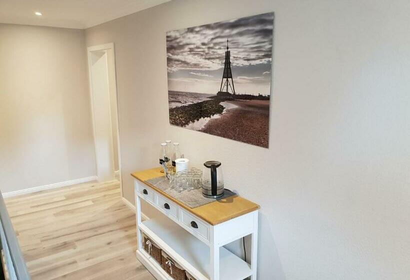 اتاق استاندارد یک تخته با سرویس بهداشتی مشترک, Mertinkus Nordsee