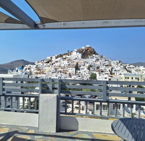 آپارتمان 1 خوابه با بالکن, Markos Village Pension