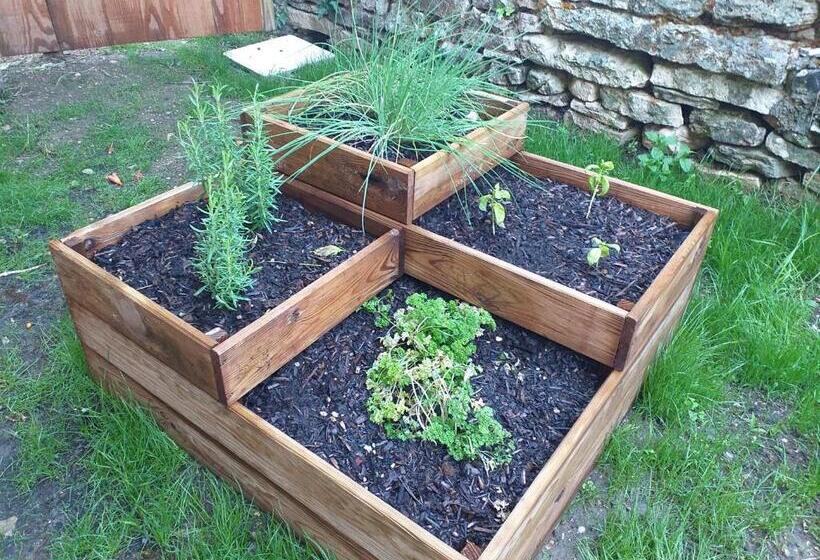 בית, חדר שינה 1, Le Sourire Du Troubadour   8 Chambres   Baignade à 300 M   Salle De Jeux   Poêle à Bois