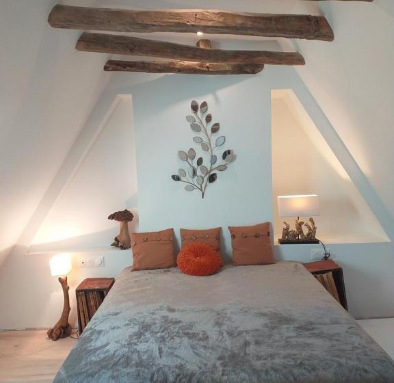 חדר סטנדרט, Le Sourire Du Troubadour   8 Chambres   Baignade à 300 M   Salle De Jeux   Poêle à Bois