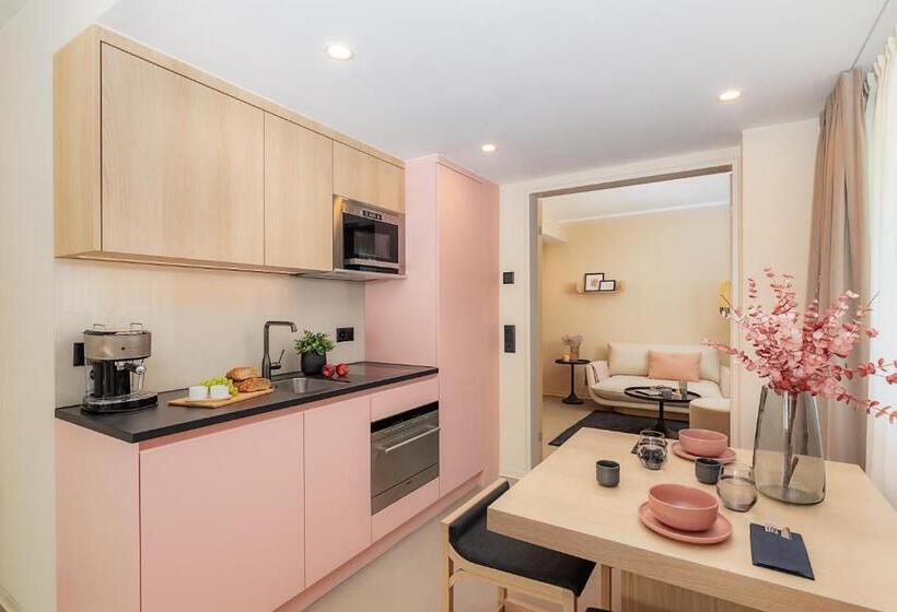 带1个卧室的高级公寓, Visionapartments Basel Nauenstrasse   Contactless Check In