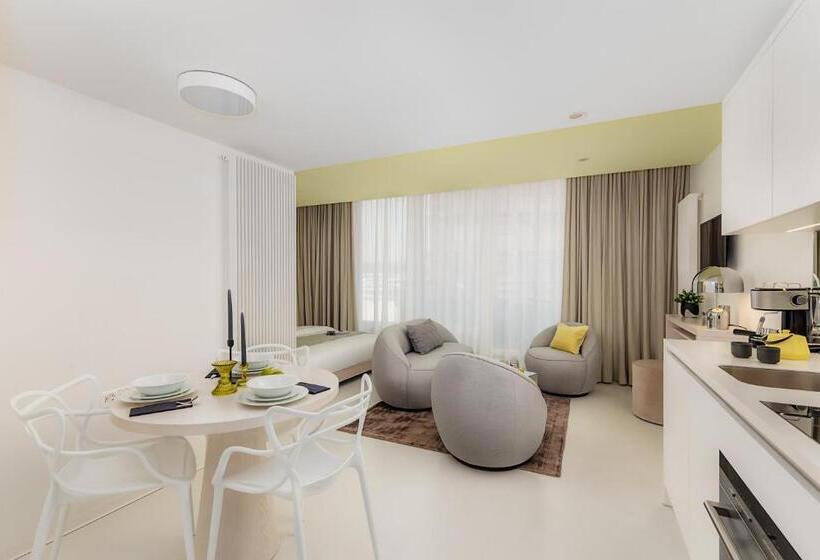 高级工作室, Visionapartments Basel Nauenstrasse Contactless Check In