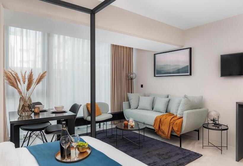 高级工作室, Visionapartments Basel Nauenstrasse Contactless Check In