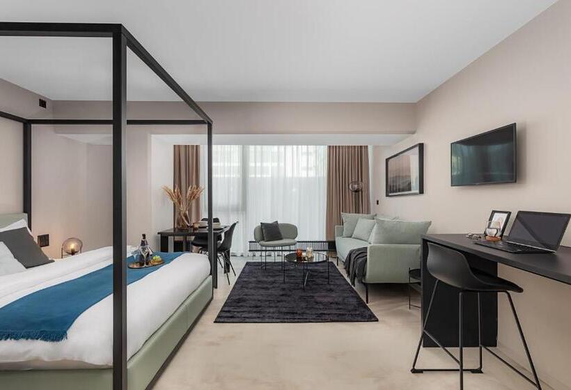 高级工作室, Visionapartments Basel Nauenstrasse Contactless Check In