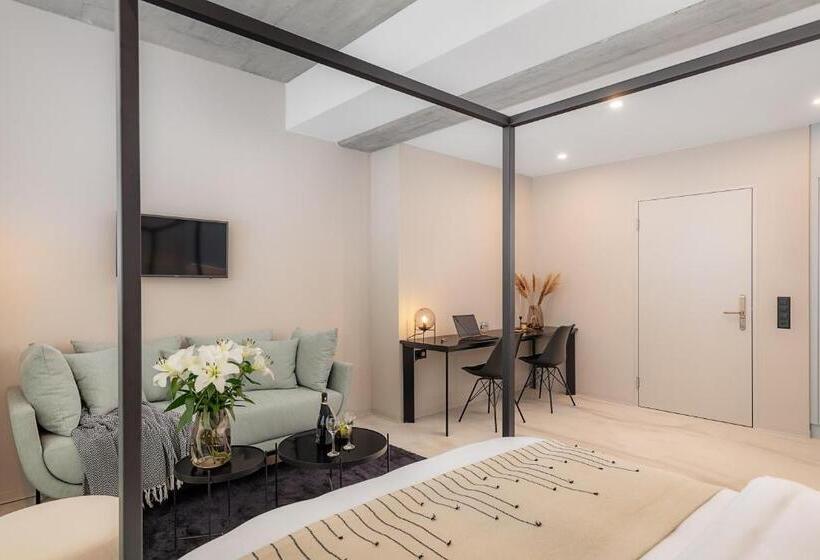 豪华工作室, Visionapartments Basel Nauenstrasse Contactless Check In