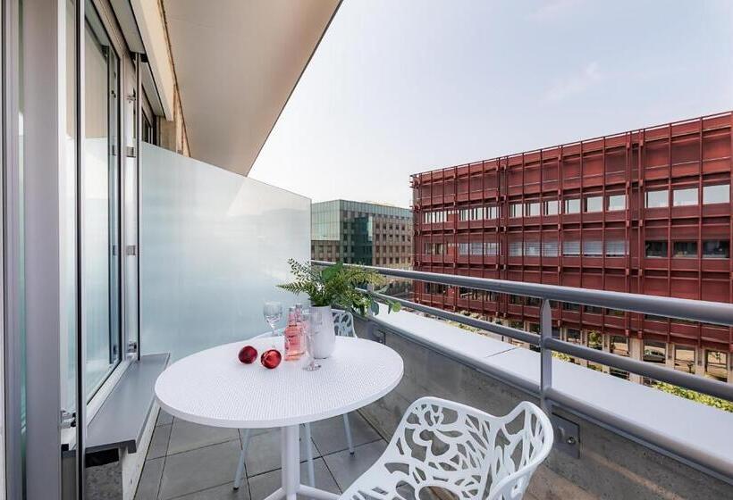 带1个卧室的豪华公寓, Visionapartments Basel Nauenstrasse Contactless Check In