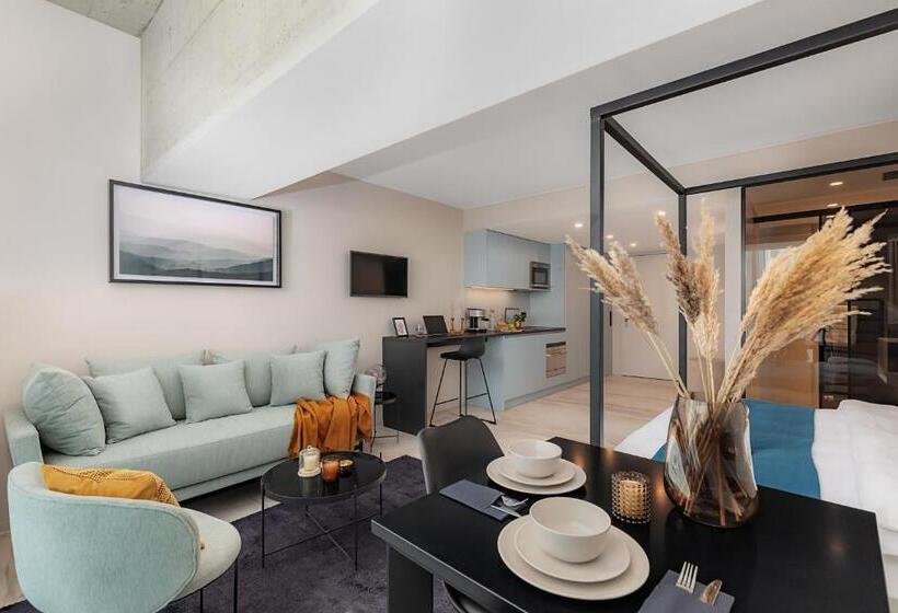 带1个卧室的豪华公寓, Visionapartments Basel Nauenstrasse Contactless Check In