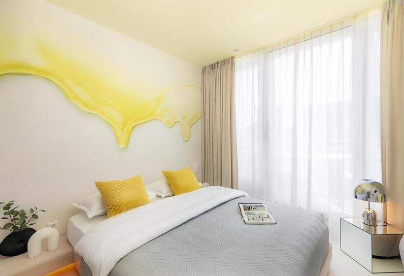 带露台的标准工作室, Visionapartments Basel Nauenstrasse Contactless Check In