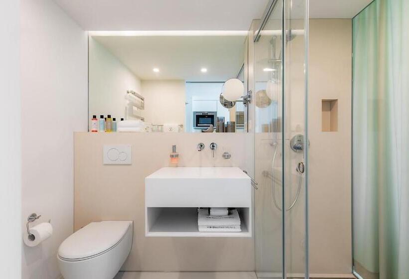 带露台的标准工作室, Visionapartments Basel Nauenstrasse Contactless Check In