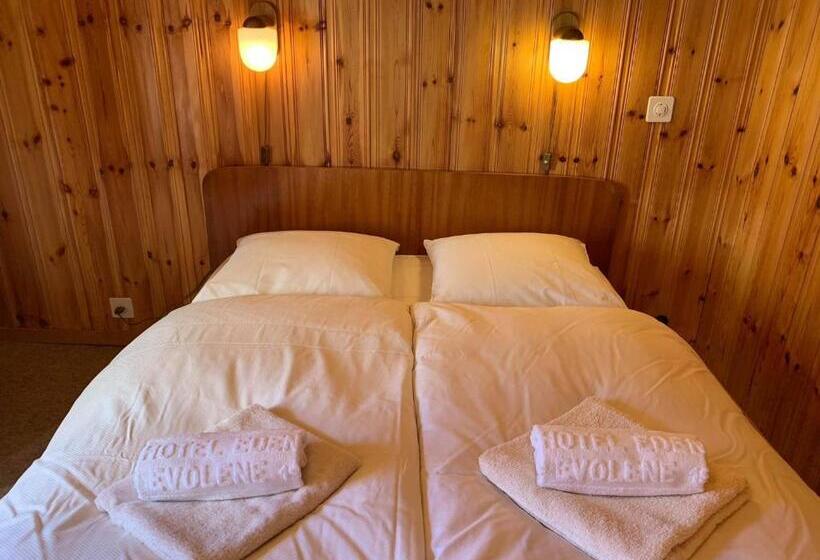 غرفة قياسية مطلة على الجبل, Hôtel Restaurant Eden