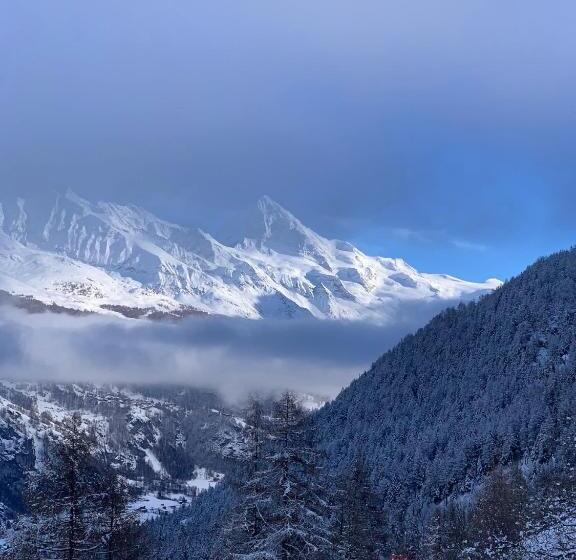 غرفة قياسية مطلة على الجبل, Hôtel Restaurant Eden
