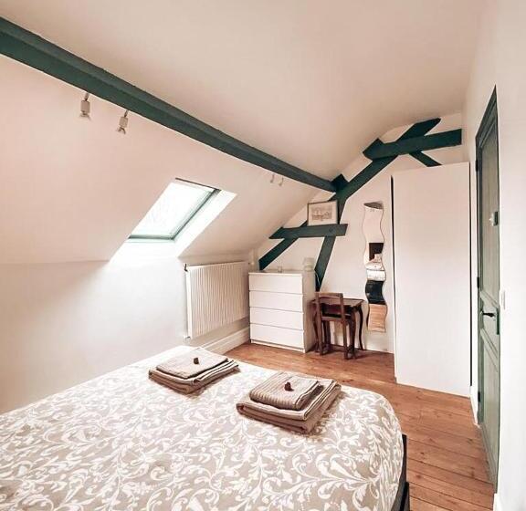 스탠다드 룸 가든 전망, Chambres Privées Dans Une Maison De Charme