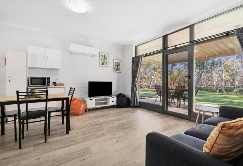 בית, חדר שינה 1, Riversands Rest Accommodation Paringa   Coobah Cottage