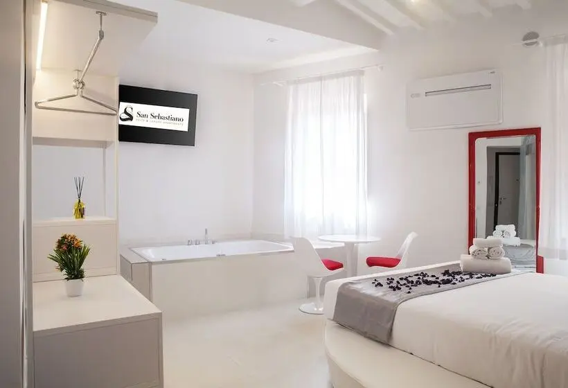 １ベッドルームのデラックスアパートメント, San Sebastiano Suite & Luxury Apartments