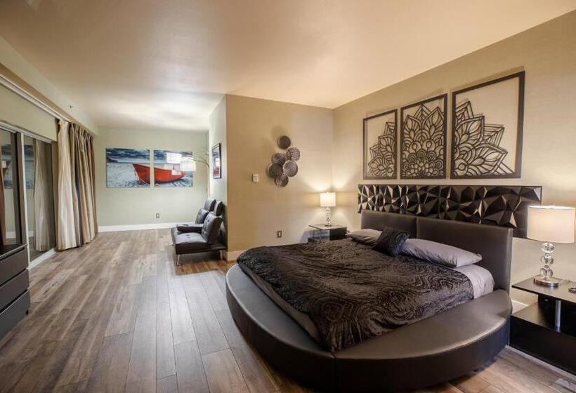 带1个卧室的顶楼公寓, 2100 Sqft Penthouse Suite W/ Strip Views! Pool Gym