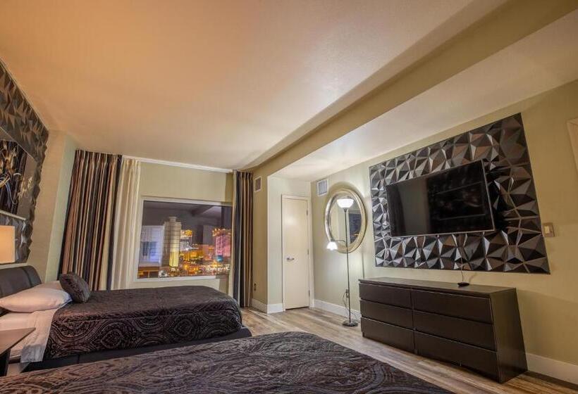 带城市景观的套间, 2100 Sqft Penthouse Suite W/ Strip Views! Pool Gym