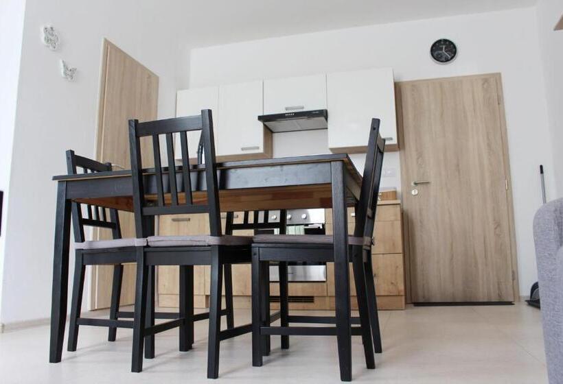 شقة غرفة واحدة, Apartmány V Podhradí