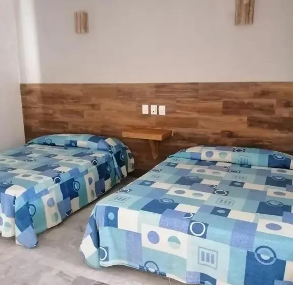 اتاق استاندارد با چشم‌انداز دریا, Villa Mexicana Puerto Escondido