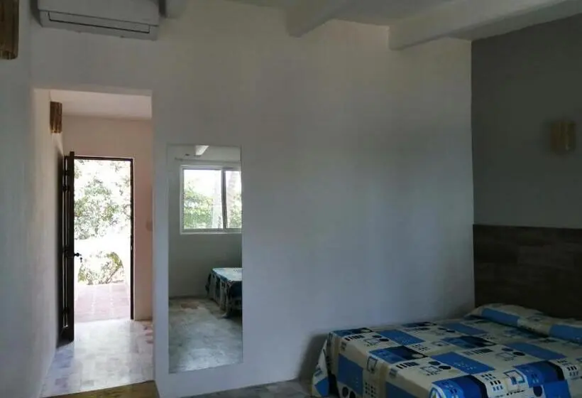 اتاق استاندارد با چشم‌انداز دریا, Villa Mexicana Puerto Escondido