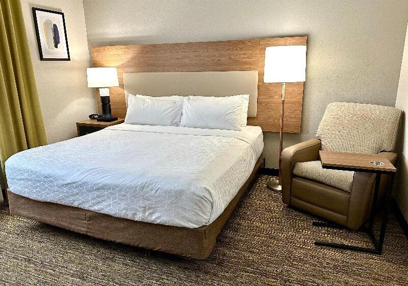 带大床的标准工作室, Candlewood Suites Savannah Airport, An Ihg