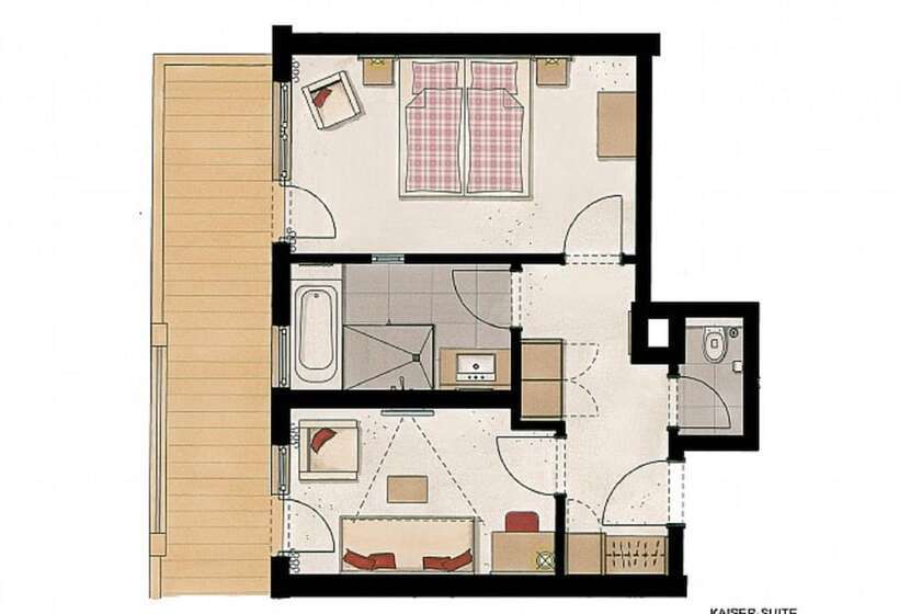 غرفة عائلية, Feldwebel