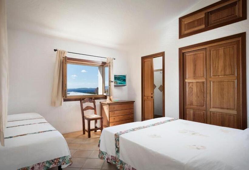 شقة غرفتين مطلة على البحر, Residenza Capriccioli