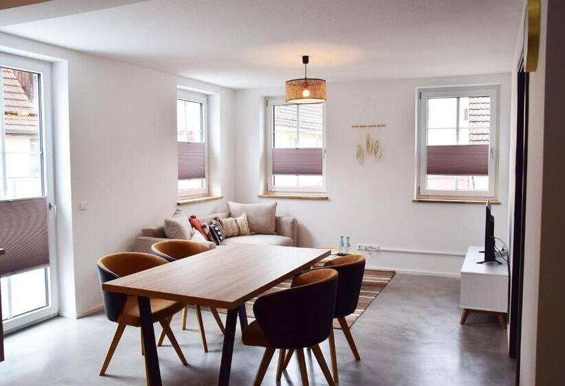 דירה בת חדר שינה 1 עם מרפסת, Herberge Bärenschenke