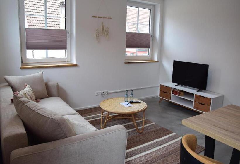 דירה בת חדר שינה 1 עם מרפסת, Herberge Bärenschenke