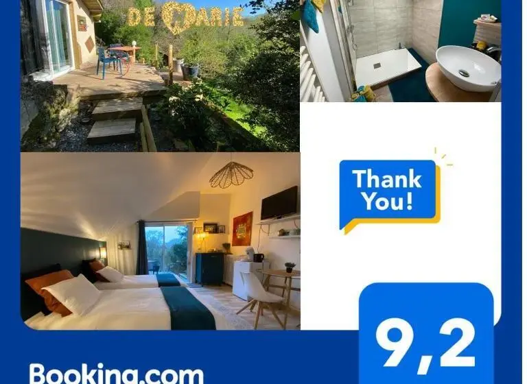 デラックスルーム, La Chambre D Hotes De Marie Indépendante Et Sa Terrasse Avec Vue Panoramique Proche Alpes Mancelles