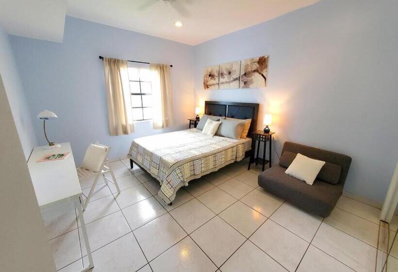 غرفة قياسية مطلّة علي الحديقة, La Casona Azul