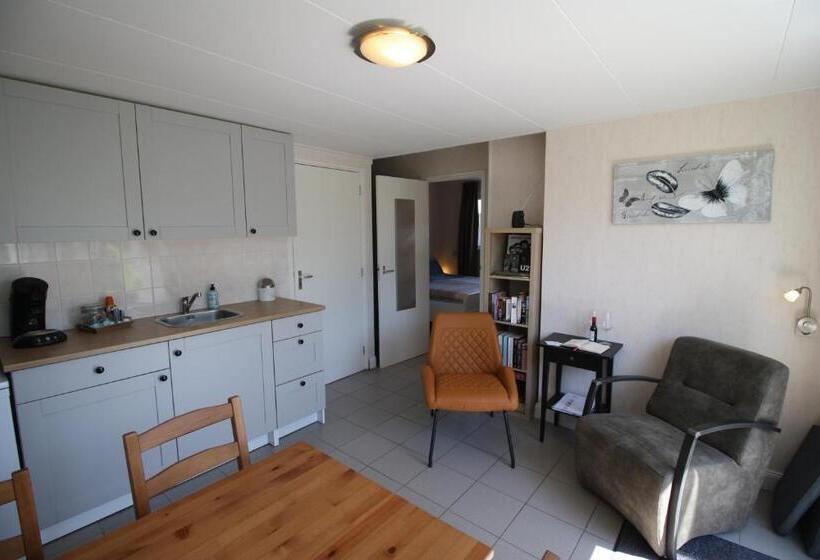 غرفة قياسية مزوَّدة بتراس, B&b Kleine Vliet