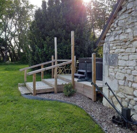 סוויטה נוף לגינה, La Berrycurienne Proche Du Zoo De Beauval Saint Aignan Avec Sdb, Wc Et Spa Privatif Pour Chaque Cham