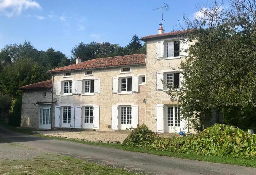 Дом 1 Спальня, Moulin Sous La Vergne