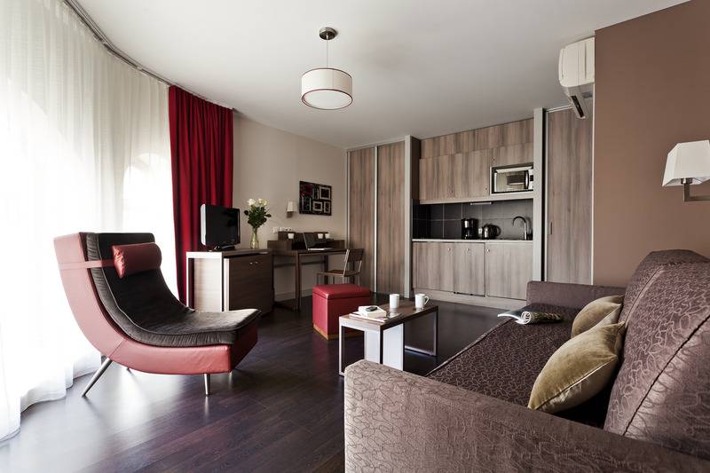 1ベッドルームアパートメント, Comfort Aparthotel Saint Etienne