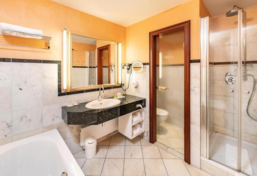 וילה דלוקס חדר שינה 1, Göbels Schlosshotel Prinz Von Hessen