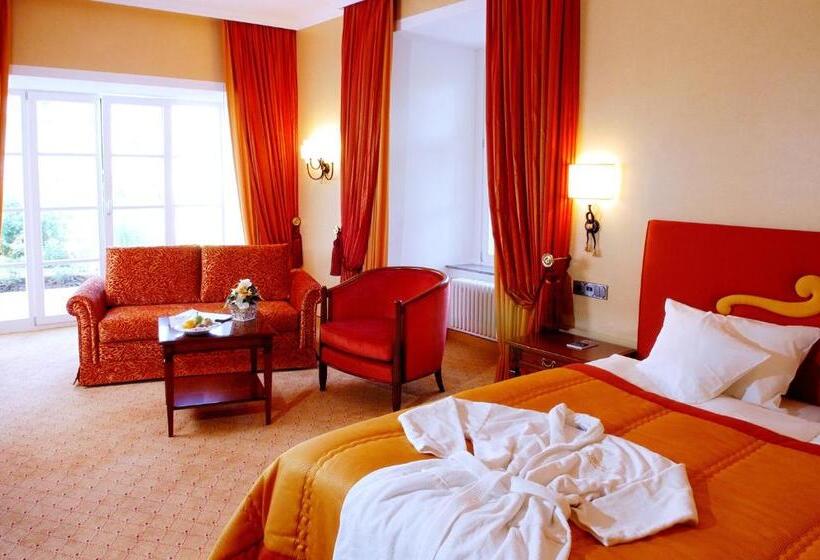 וילה דלוקס חדר שינה 1, Göbels Schlosshotel Prinz Von Hessen