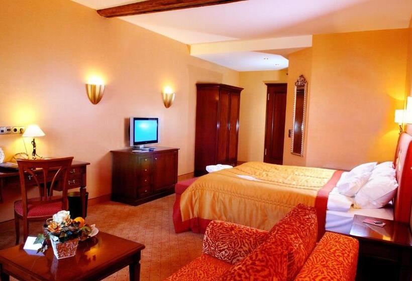 וילה דלוקס חדר שינה 1, Göbels Schlosshotel Prinz Von Hessen