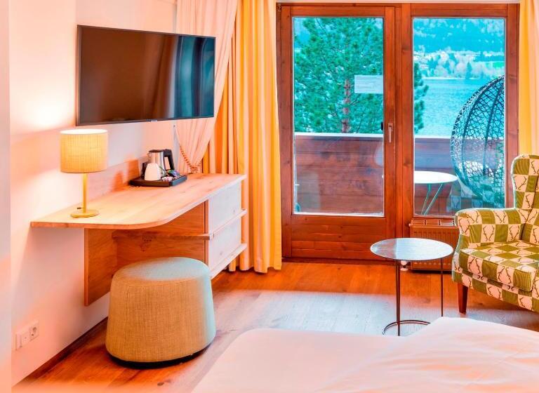 豪华单人间, Ebner S Waldhof Am See Resort & Spa