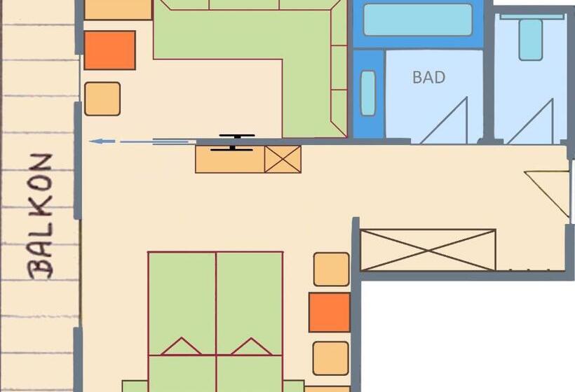 バルコニー付きジュニアスイート, Kitzspitz