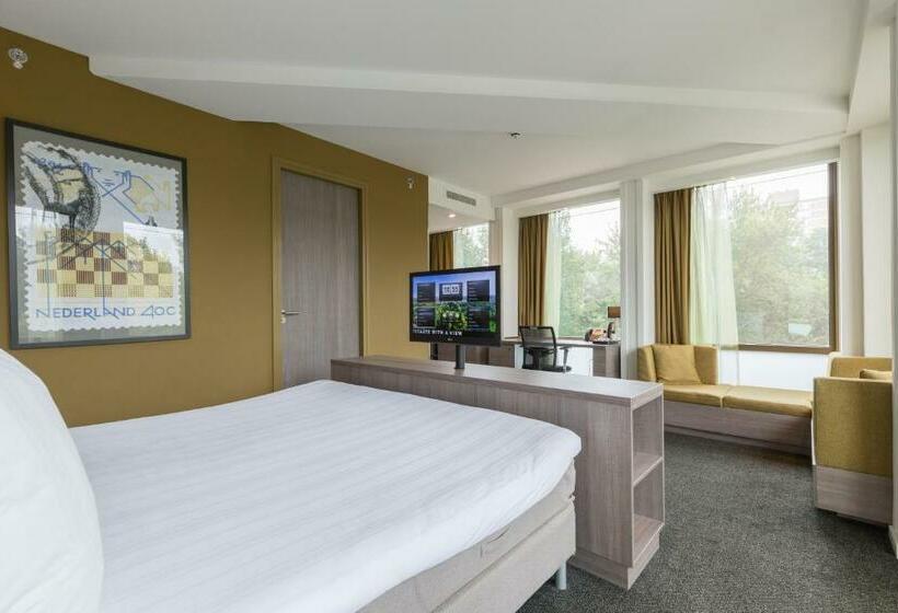 اتاق اجرایی با تخت بزرگ, Leonardo Hotel Amsterdam Rembrandtpark