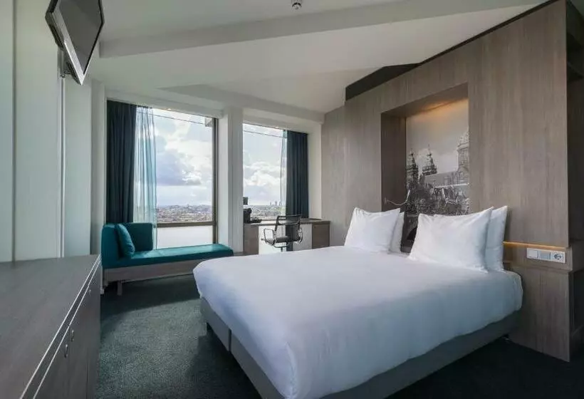 Deluxe-huone Kaupunkinäkymä, Leonardo Hotel Amsterdam Rembrandtpark