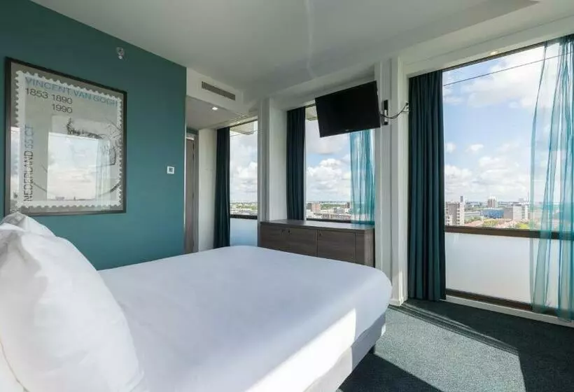 Deluxe-huone Kaupunkinäkymä, Leonardo Hotel Amsterdam Rembrandtpark