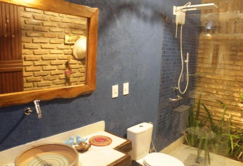 غرفة ديلوكس مزودة بشرفة, Zazen Pousada By Santoregano