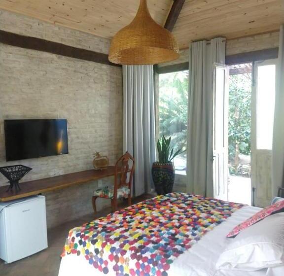 غرفة ديلوكس مزودة بشرفة, Zazen Pousada By Santoregano