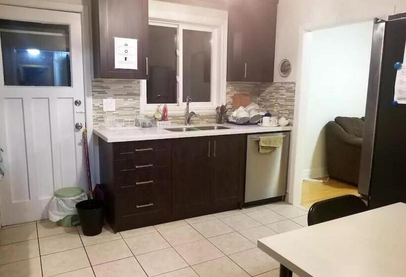 标准三人间, Private Rooms, Free Parking, Full Kitchen, Best Prices In Town  York University Heights