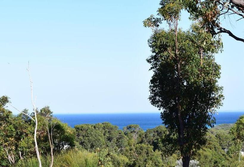 חדר דלוקס נוף לים, Eagle Bay House