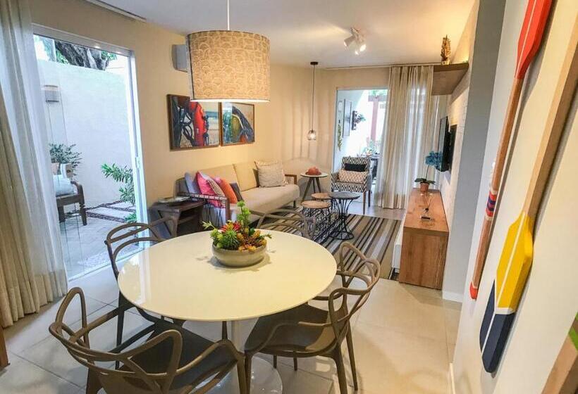 דירת שני חדרים, Porto Smeralda Guarajuba 100m Praia