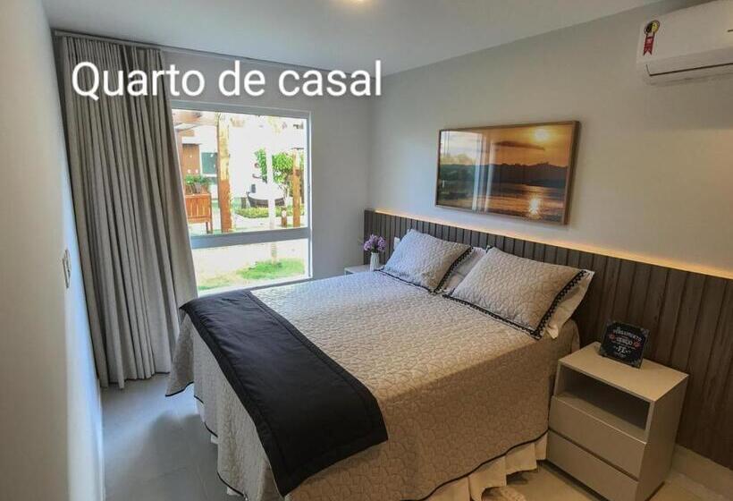 Апартаменты 2 Спальни, Porto Smeralda Guarajuba 100m Praia