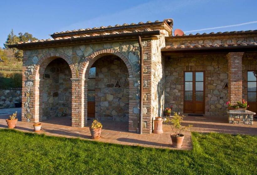 וילה עם חדר שינה אחד ובריכת שחיה, Aurora Agriturismo